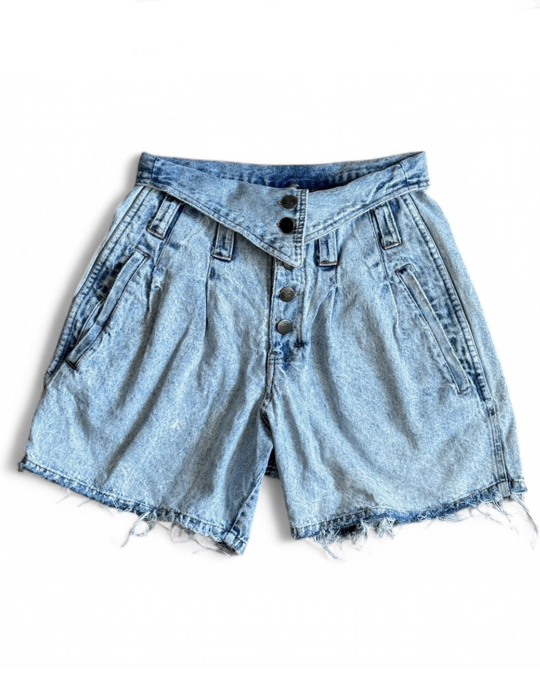 Vintage Express High Waisted Jean Shorts