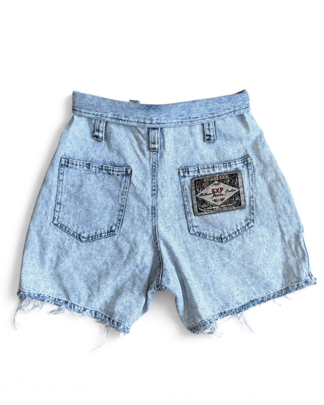 Vintage Express High Waisted Jean Shorts