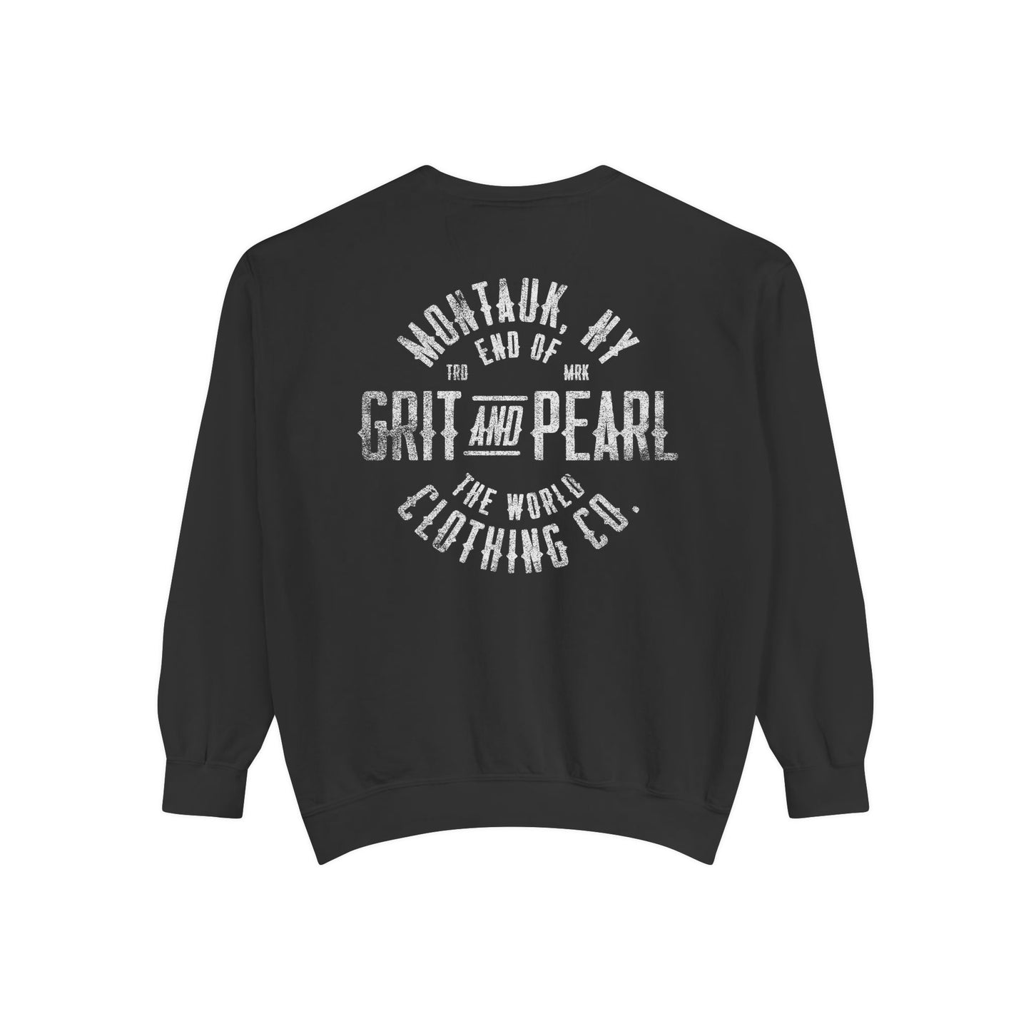 CREWNECK SWEATSHIRT - WHITE X PEPPER GRAY