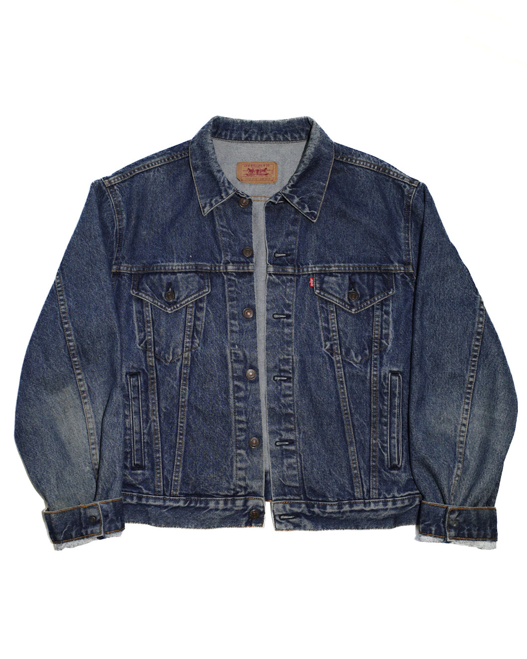 VINTAGE LEVI'S BLUE DEMIN TRUCKER JACKET