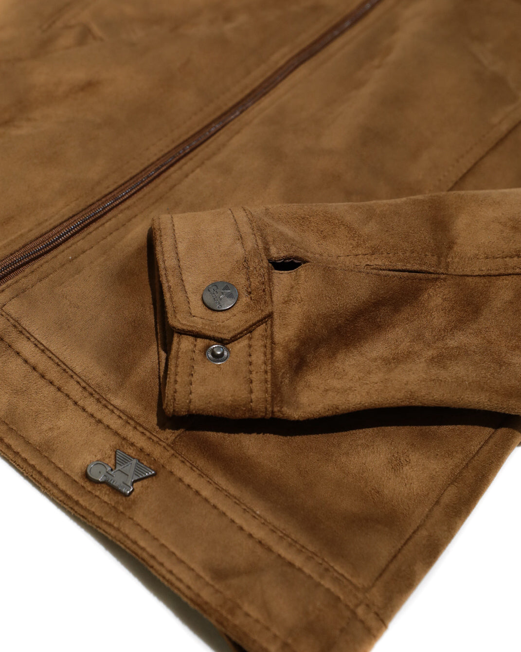 AG MILANO SUEDE BOMBER JACKET