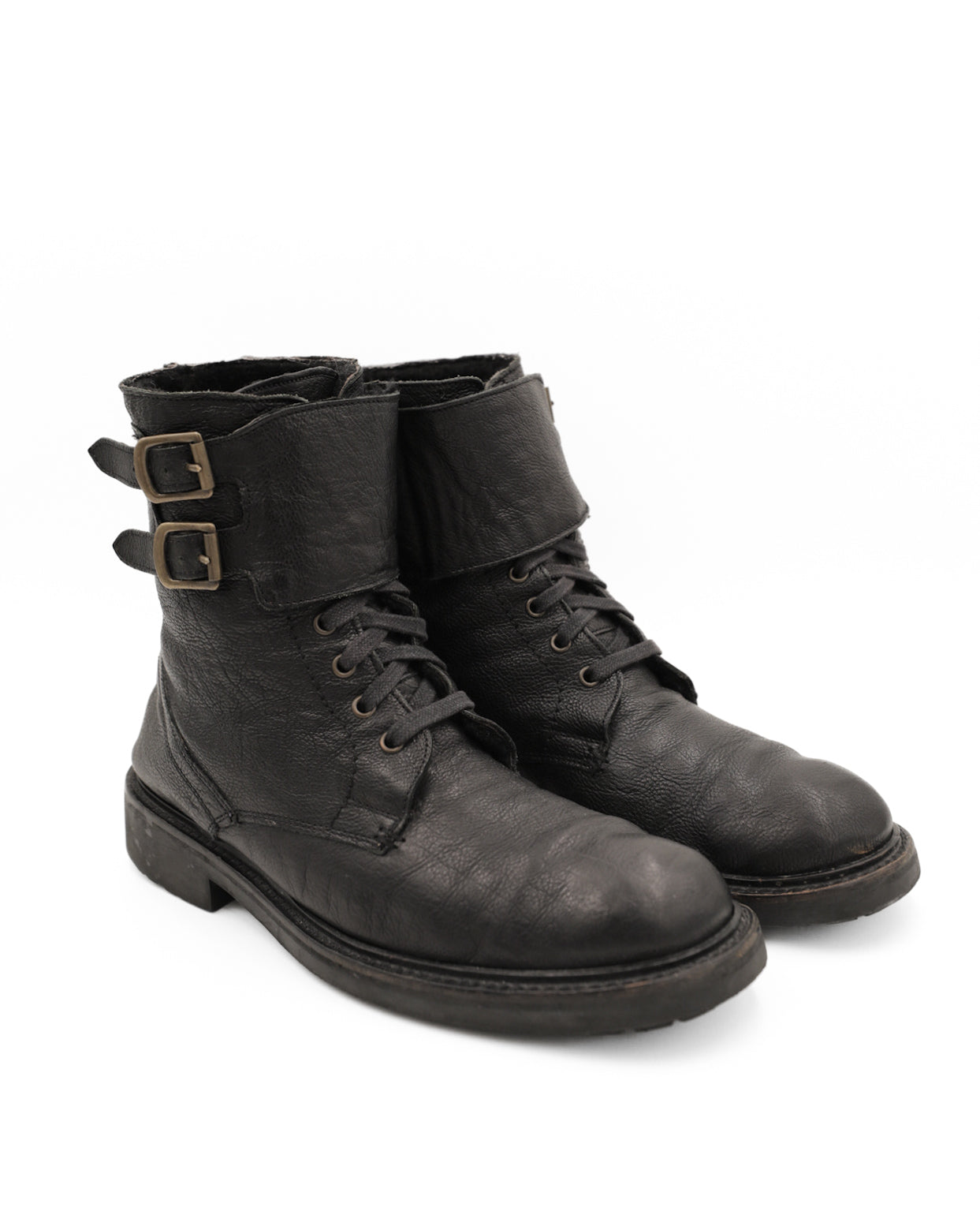 BANANA REPUBLIC DOUBLE BUCKLE BOOTS