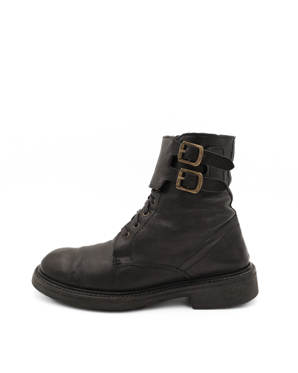 BANANA REPUBLIC DOUBLE BUCKLE BOOTS
