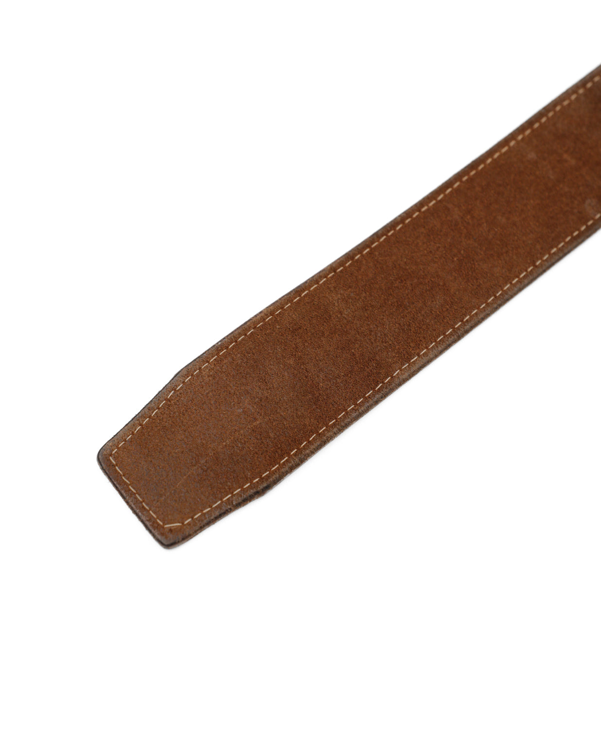 SUEDE/ FULL GRAIN COWHIDE LEATHER REVERSIBLE BELT