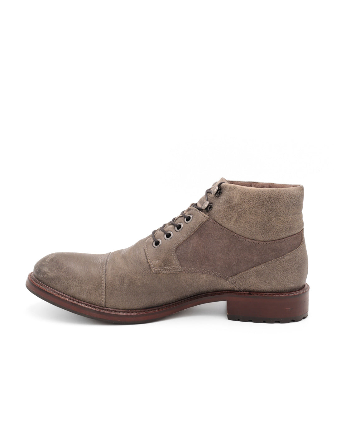 ASTON GREY COLLECTION SHAUN COMBAT ANKLE BOOT