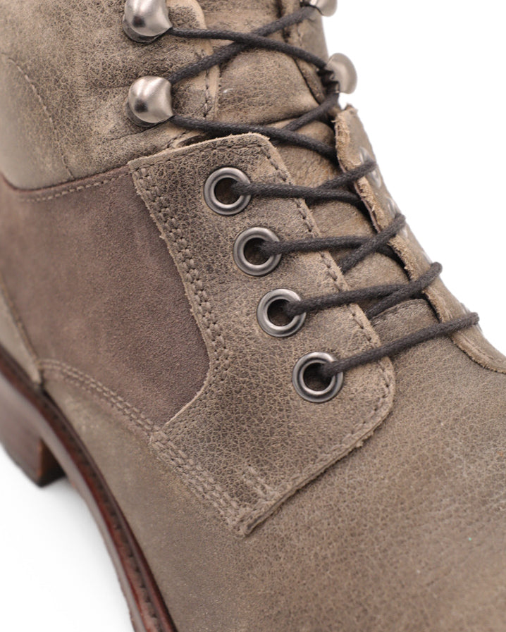 ASTON GREY COLLECTION SHAUN COMBAT ANKLE BOOT