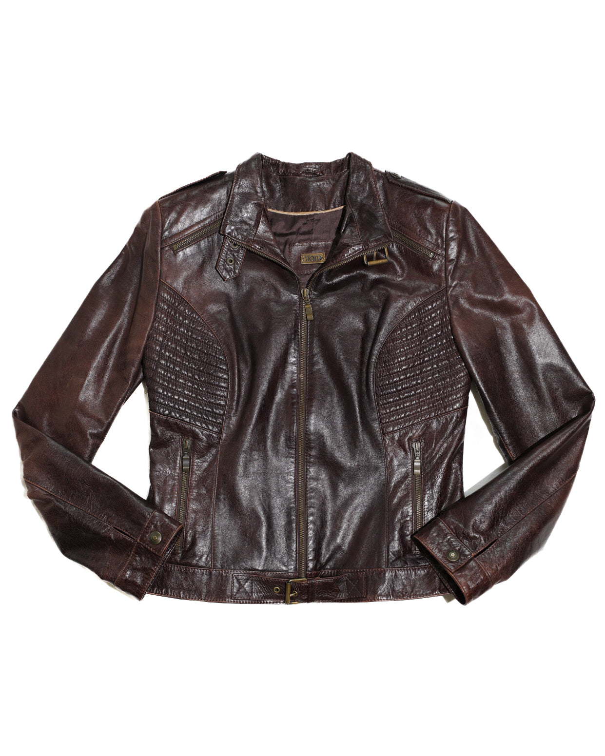 ITALIAN LEATHER MOTO STYLE JACKET