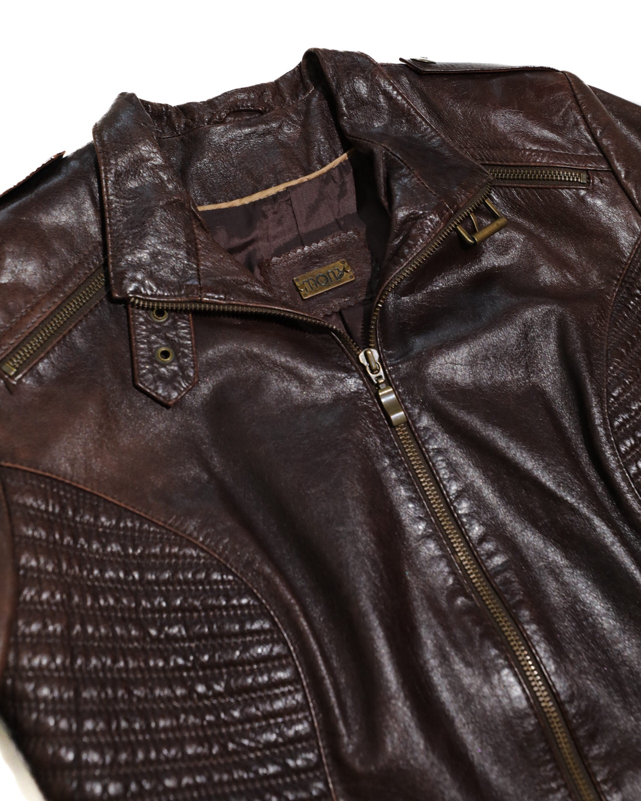 ITALIAN LEATHER MOTO STYLE JACKET