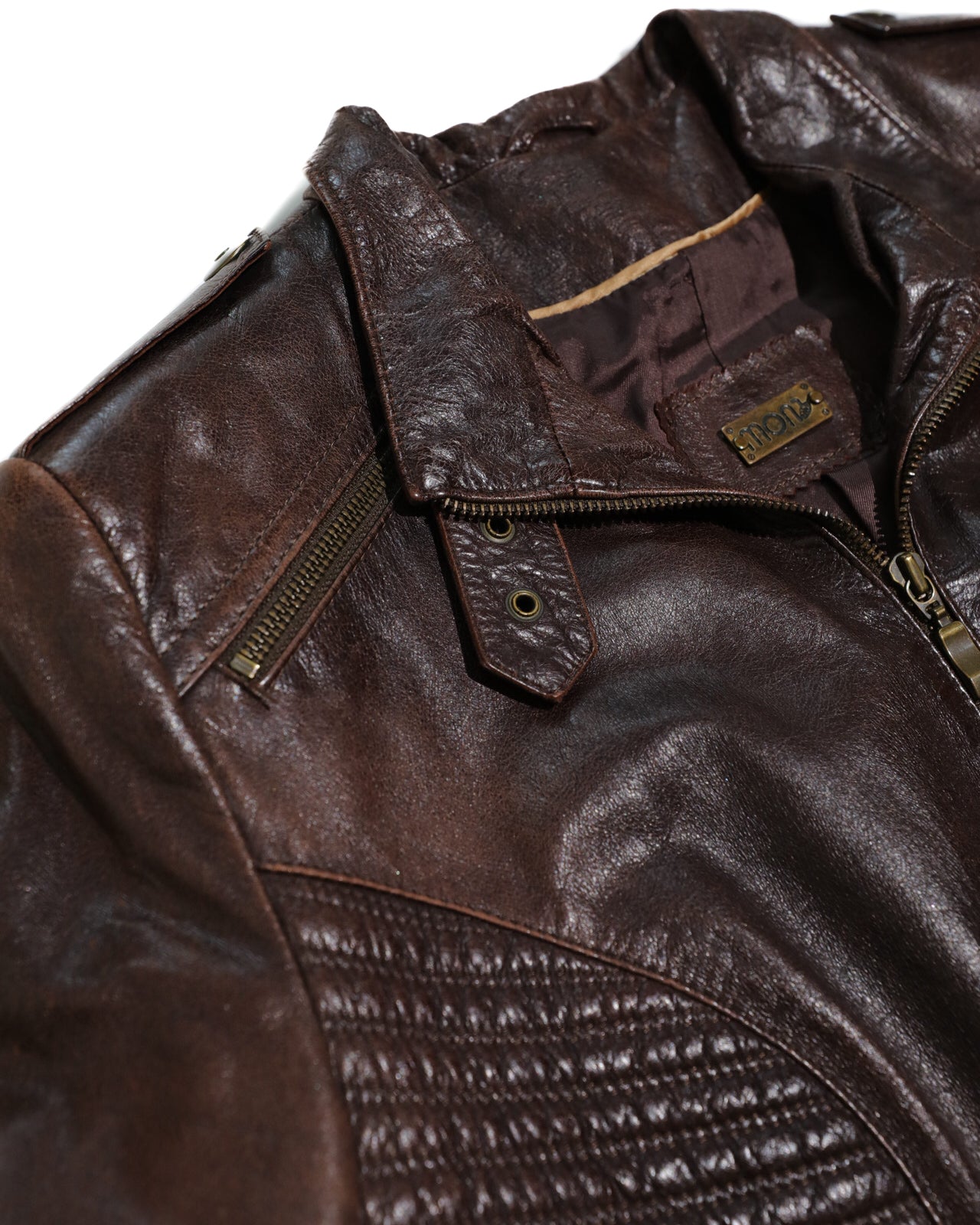 ITALIAN LEATHER MOTO STYLE JACKET