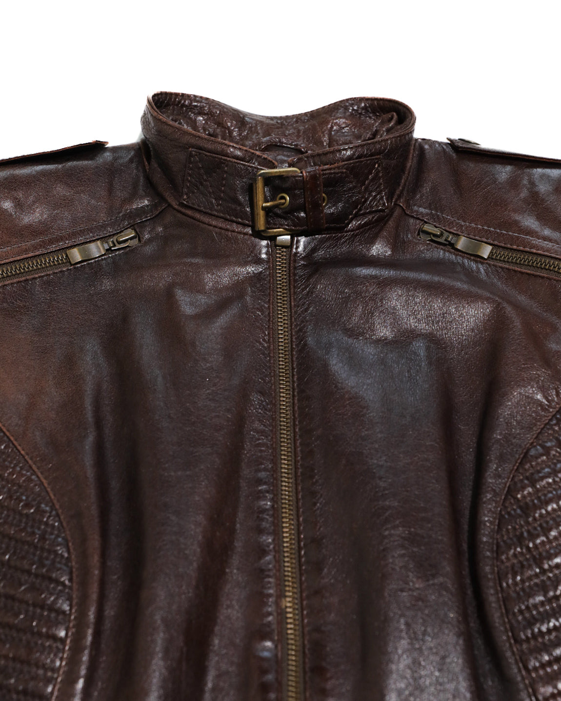 ITALIAN LEATHER MOTO STYLE JACKET