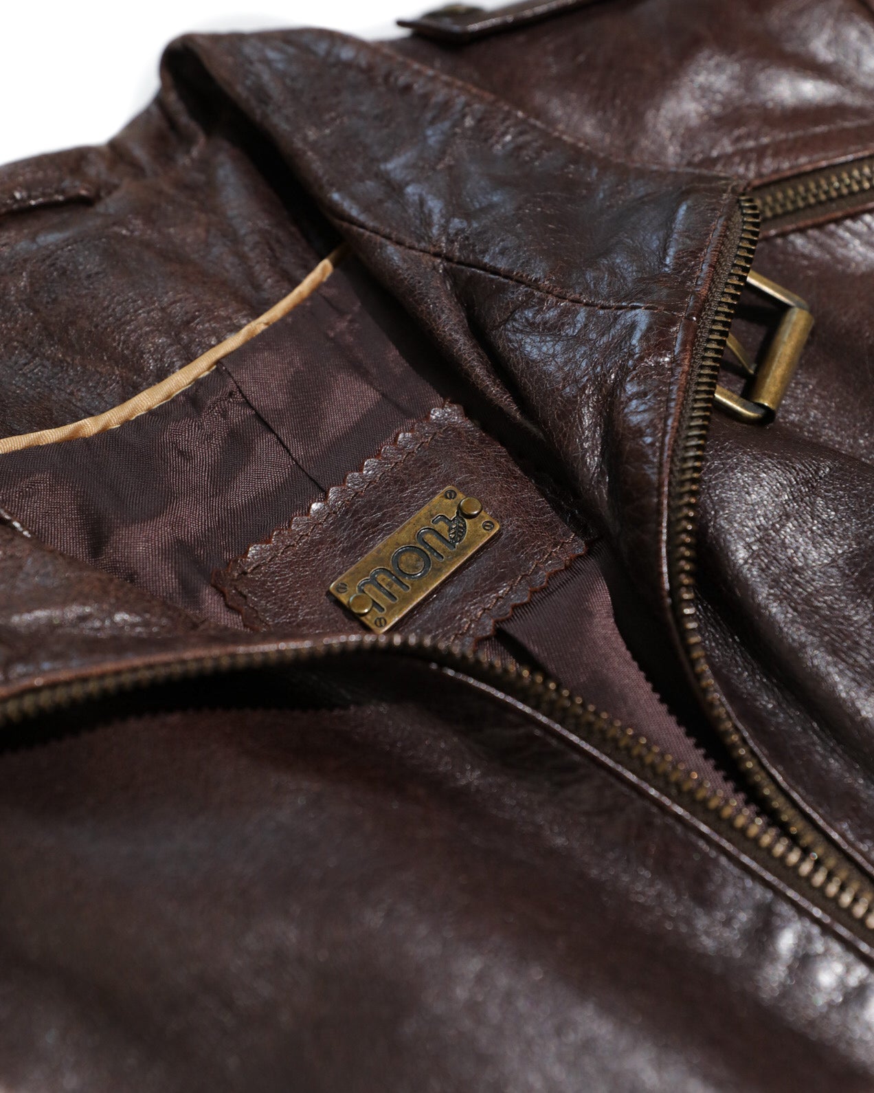 ITALIAN LEATHER MOTO STYLE JACKET