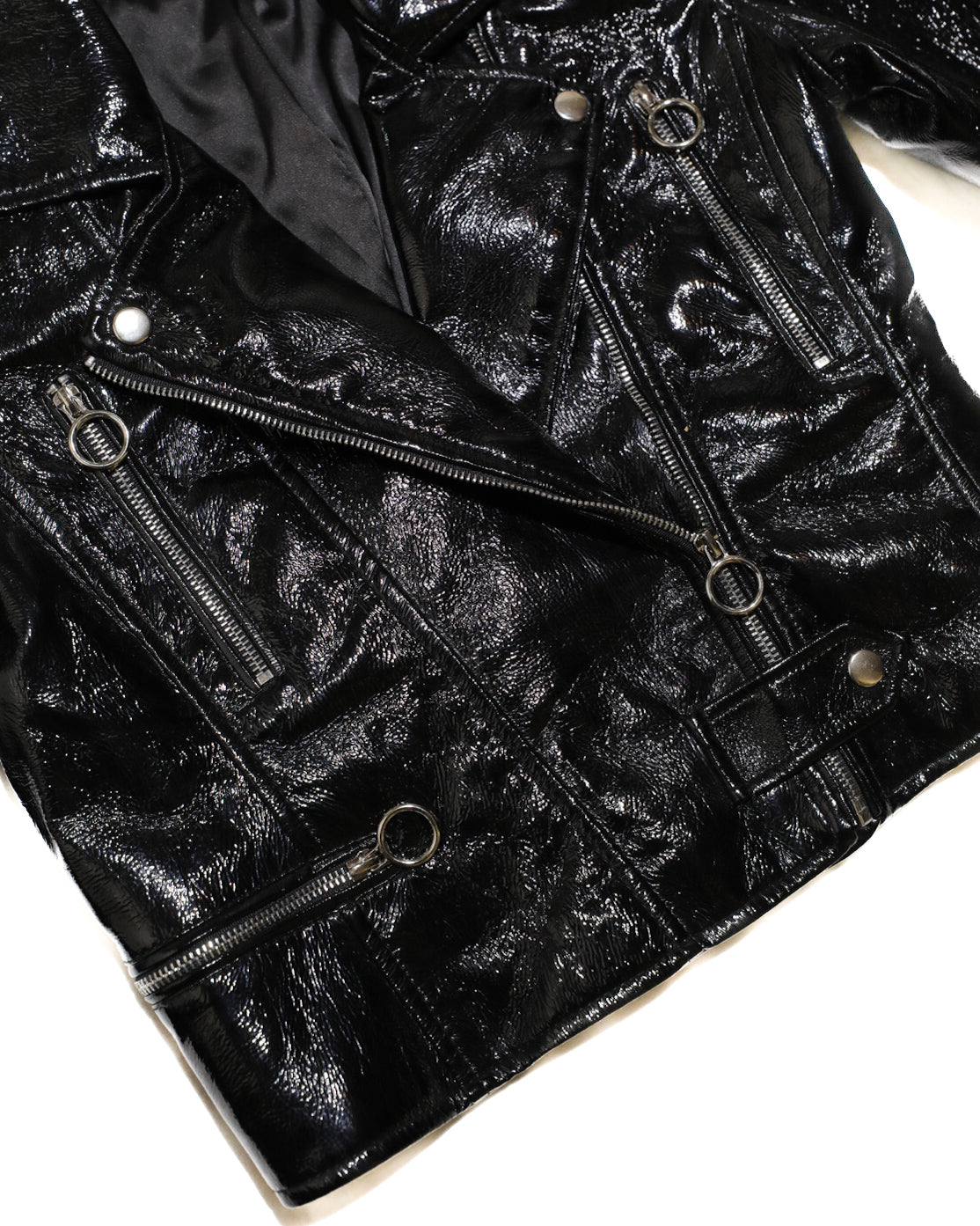 BLANK NYC WOMENS FAUX LEATHER MOTO JACKET