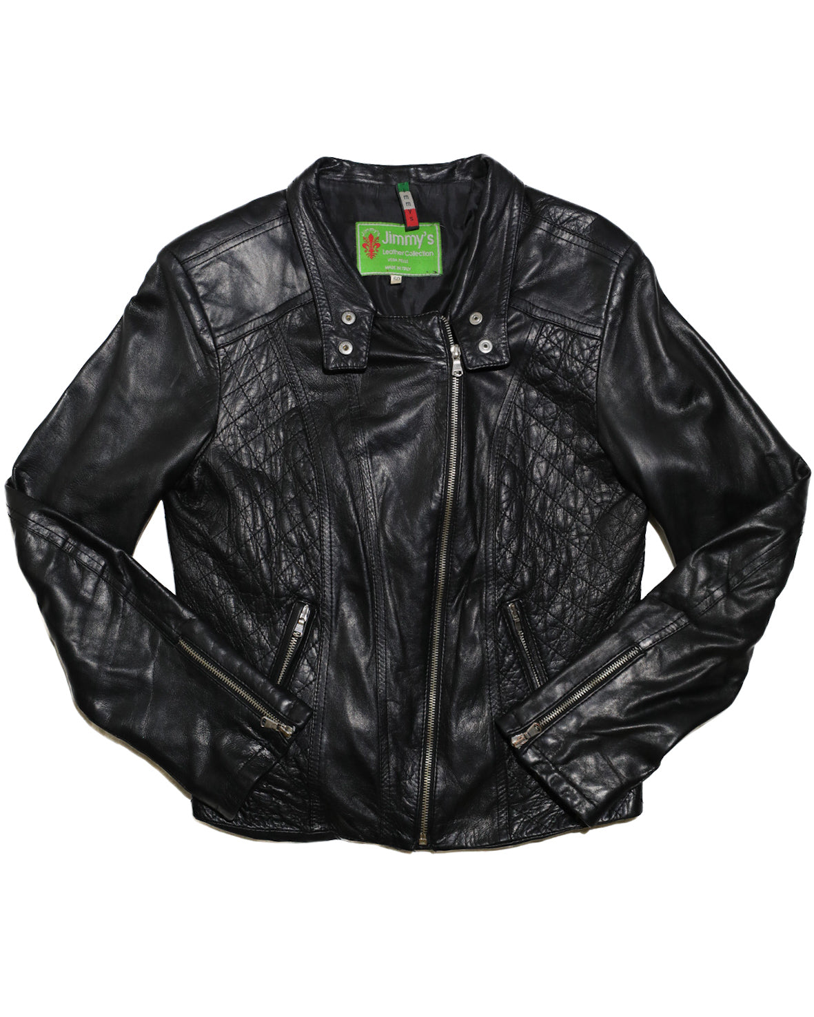JIMMYS LEATHER COLLECTION WOMENS LINED JACKET VERA PELLE