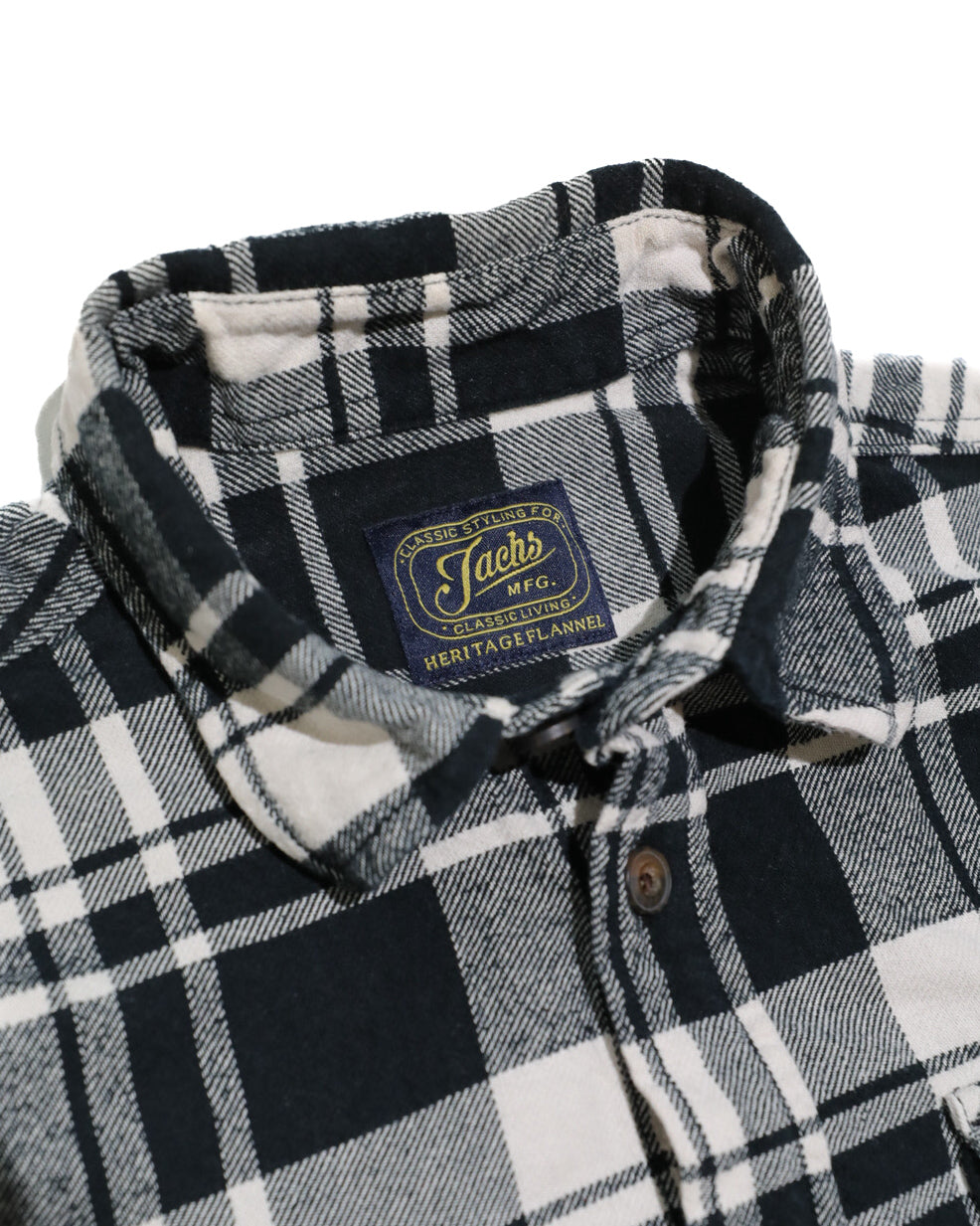 Jachs MFG Heavyweight Plaid Flannel Button Down