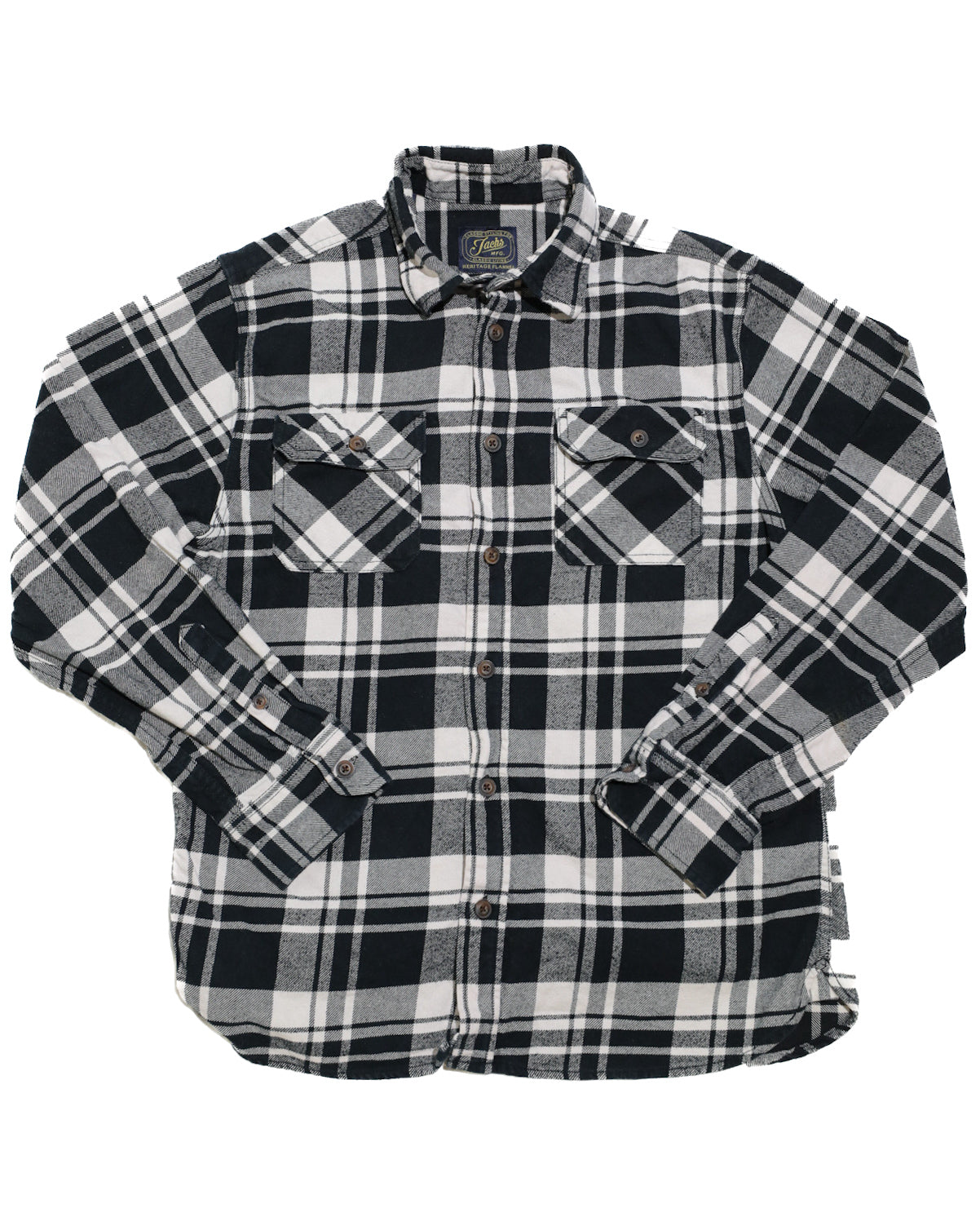 Jachs MFG Heavyweight Plaid Flannel Button Down
