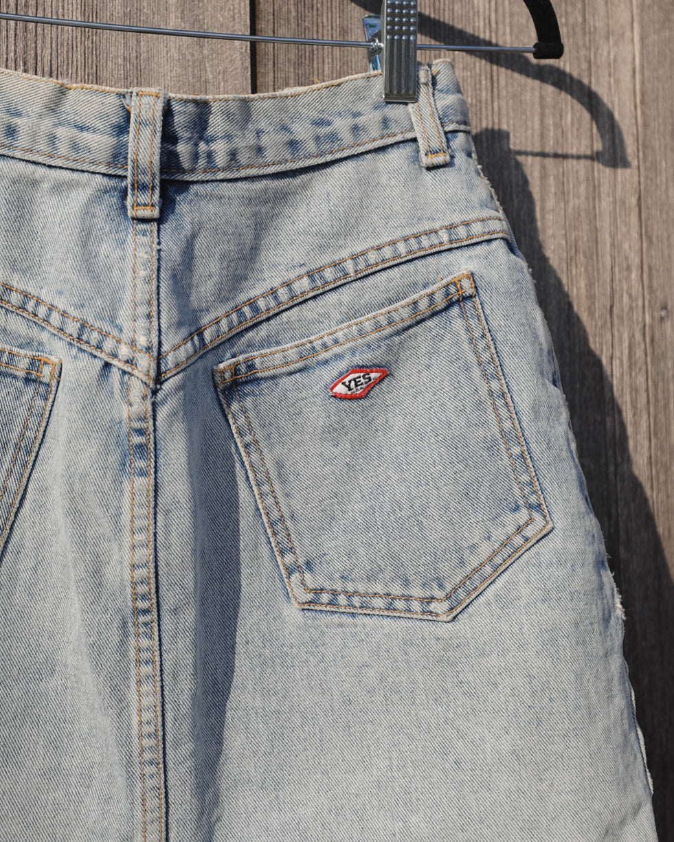VINTAGE YES CLOTHING CO. DEMIN SKIRT