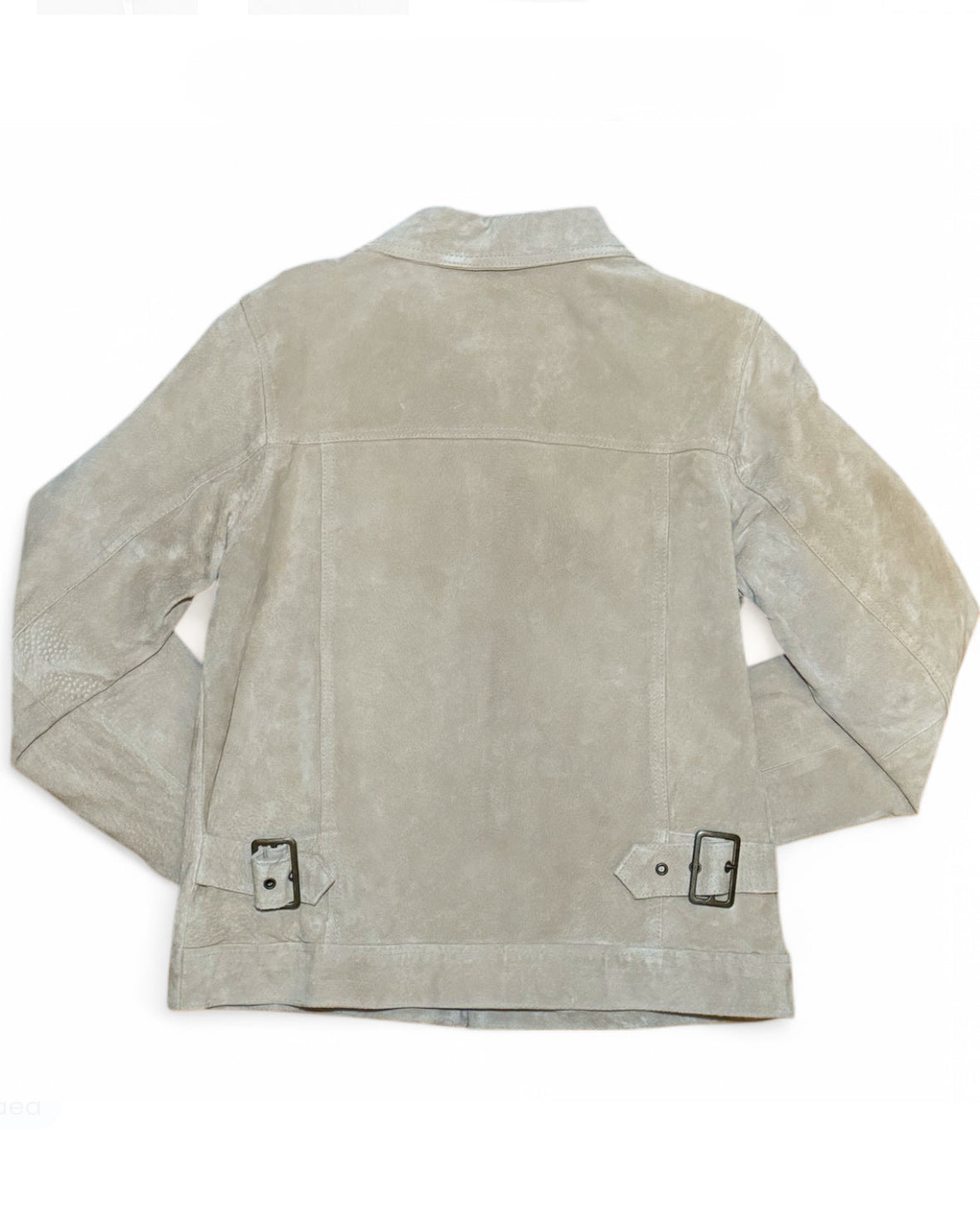 Denim&Co Suede Leather Jacket