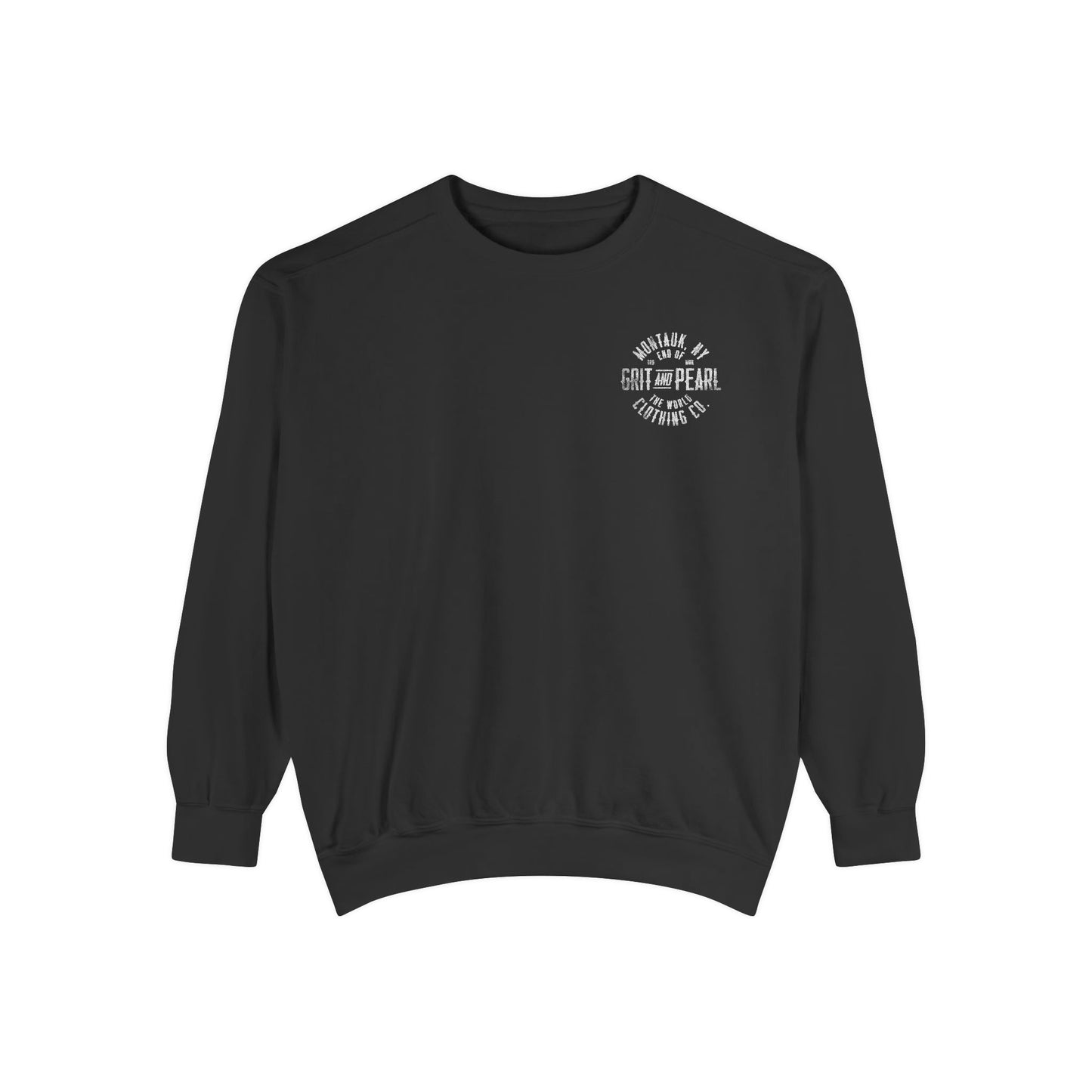 CREWNECK SWEATSHIRT - WHITE X PEPPER GRAY
