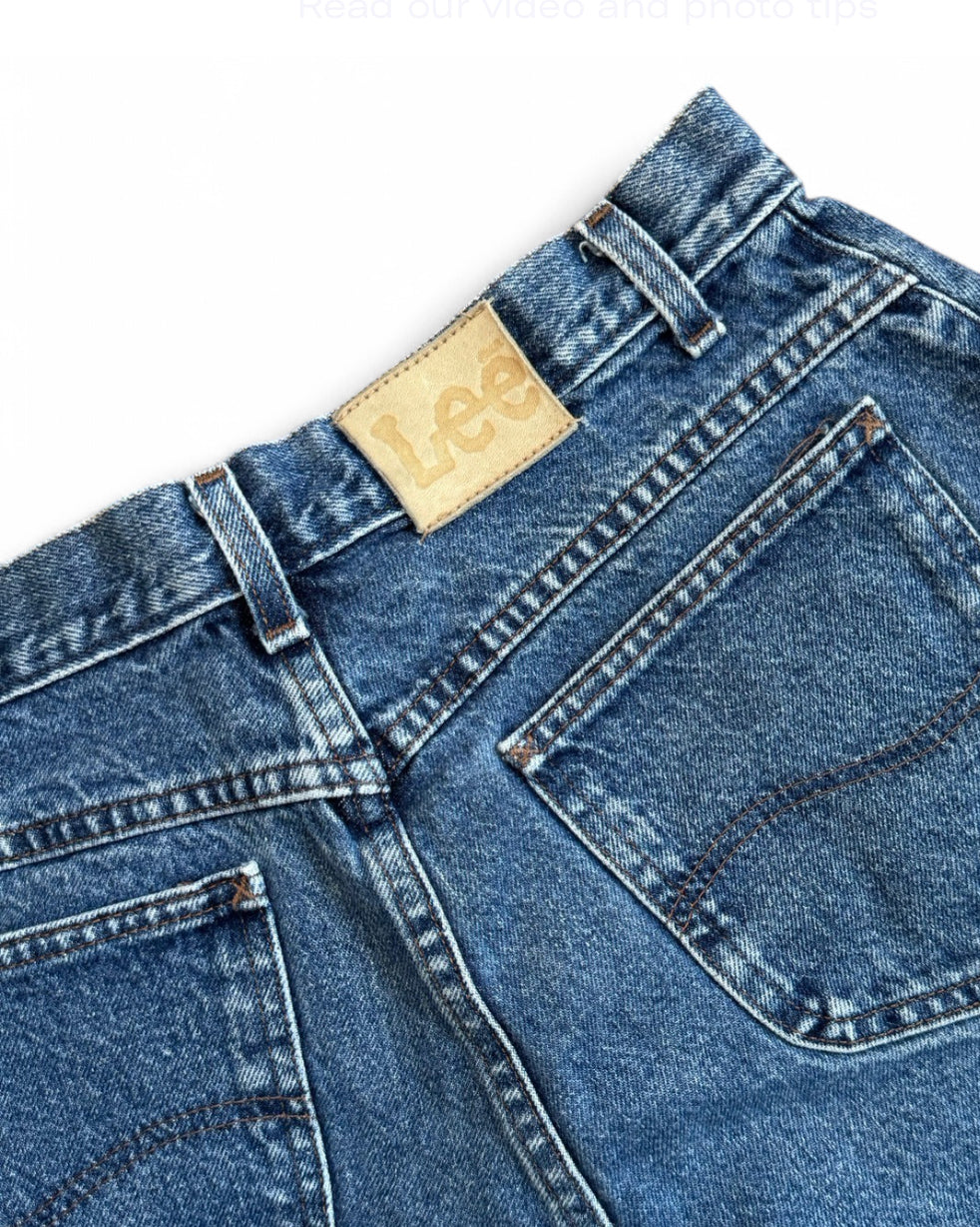 Vintage Lee High Waisted Cut Off Jean Shorts