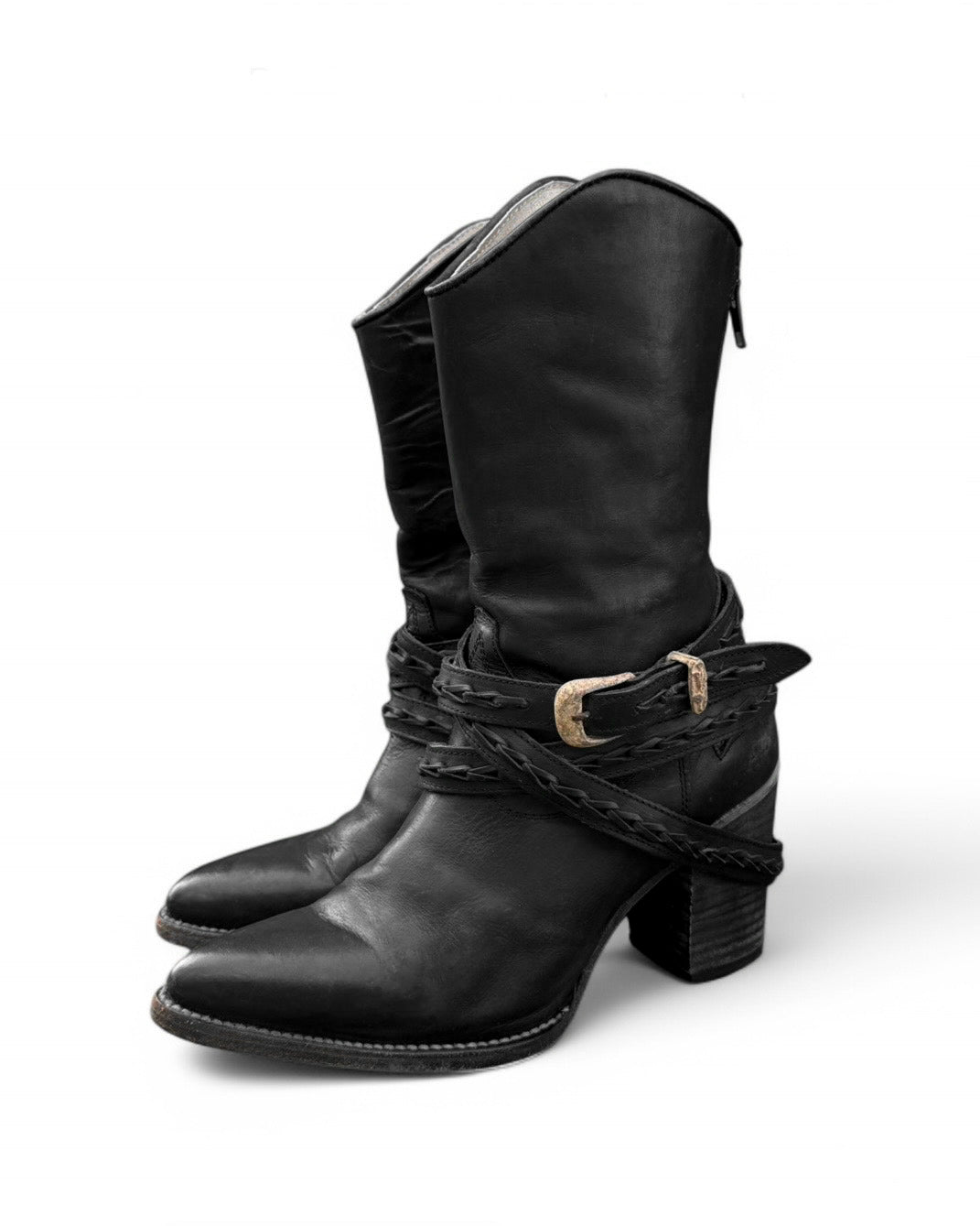 FREEBIRD Cadence Leather Cowgirl Boots
