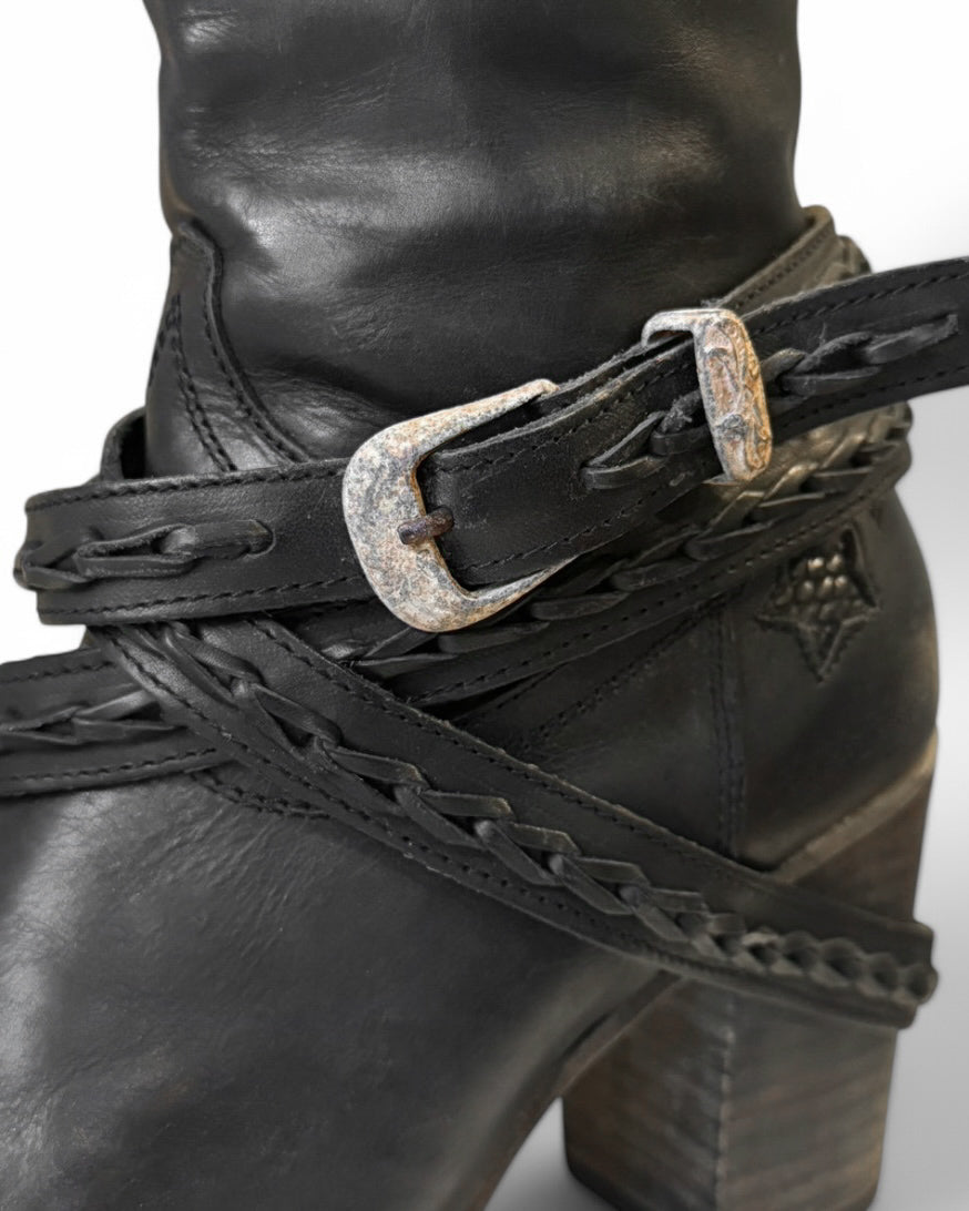 FREEBIRD Cadence Leather Cowgirl Boots