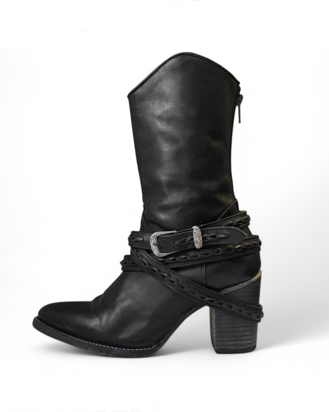 FREEBIRD Cadence Leather Cowgirl Boots