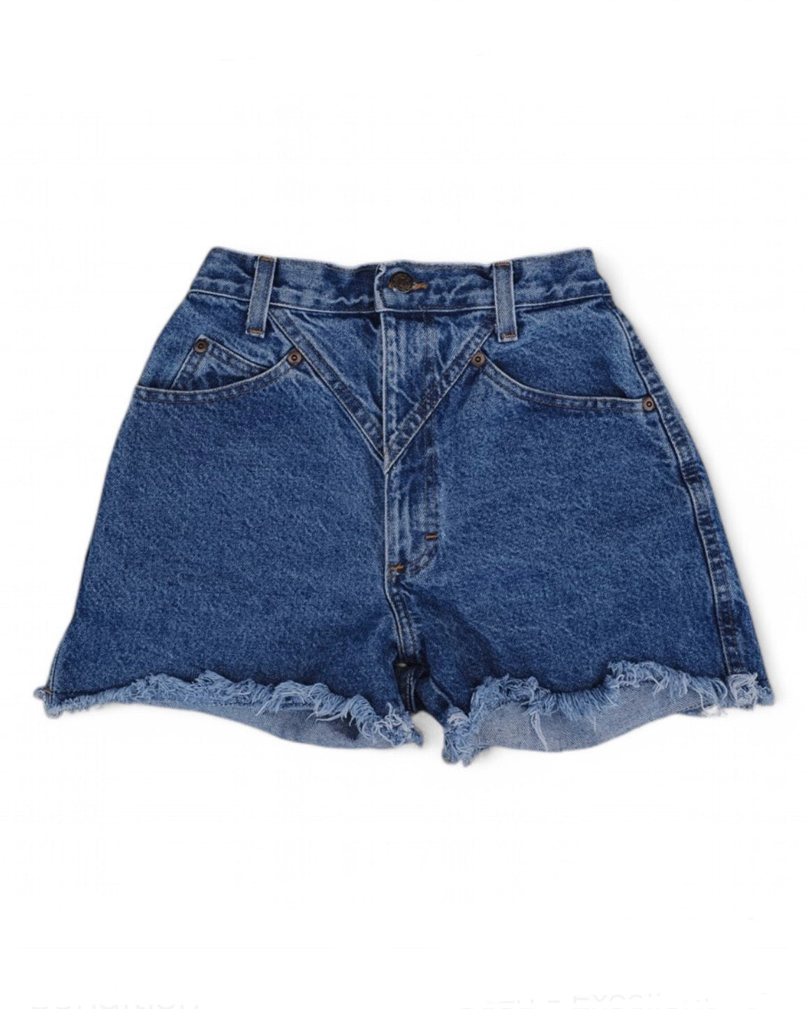 Vintage 1980's Bacca Sportswear Western Denim Shorts