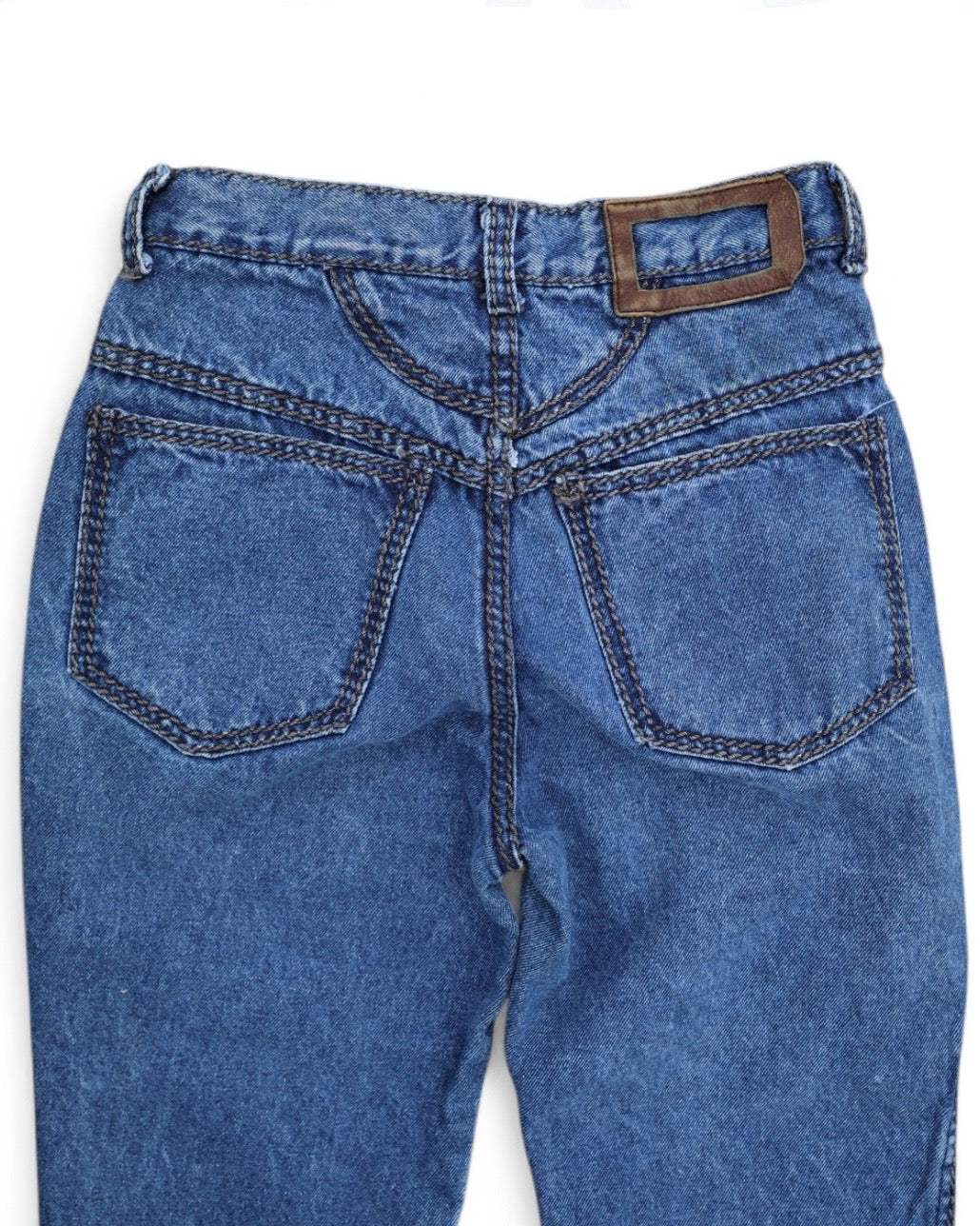 Vintage 1980's Jeanjer Western High Waisted Denim Jeans