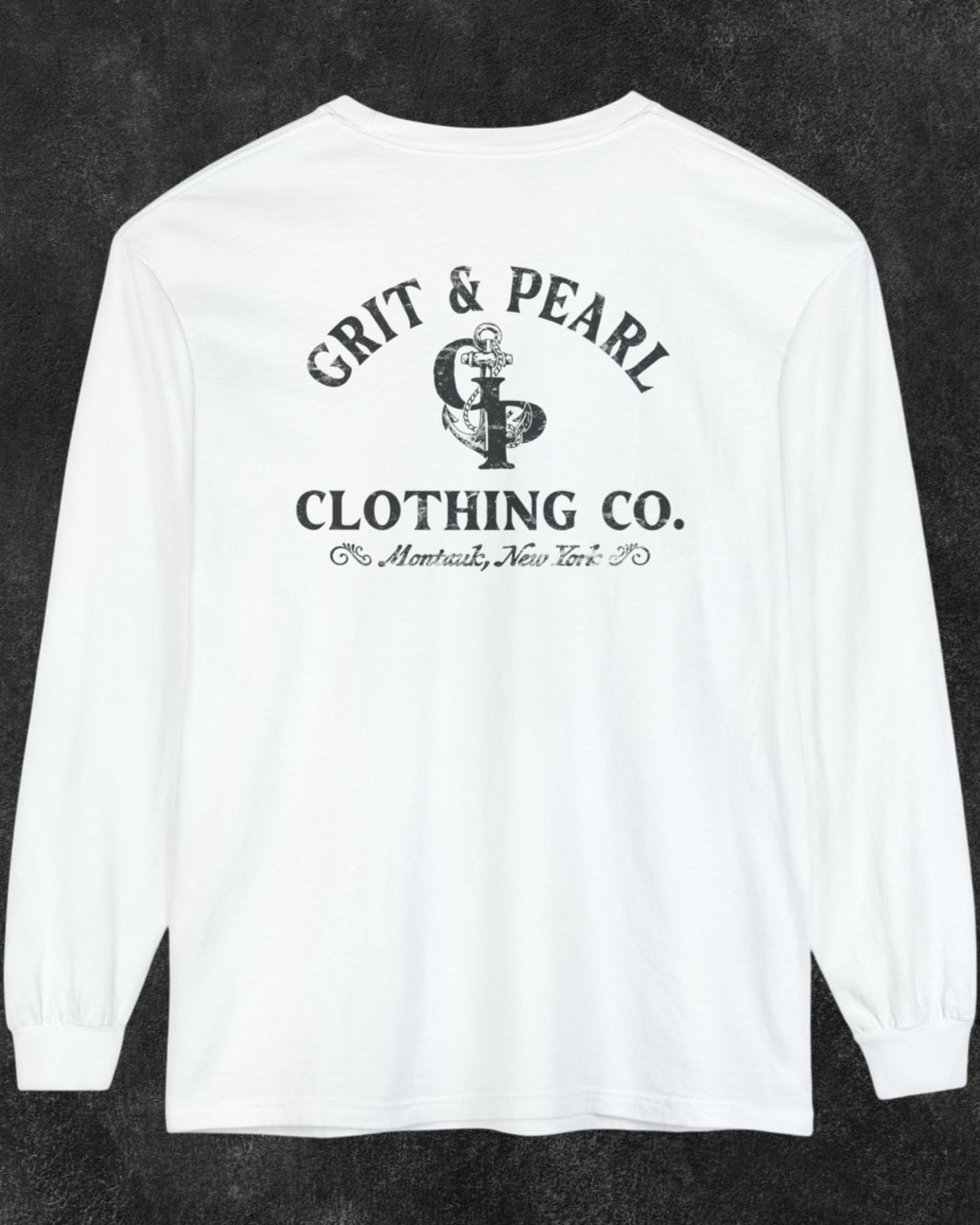 GRIT AND PEARL LONG SLEEVE - BLACK X WHITE X SANDSTONE GREEN