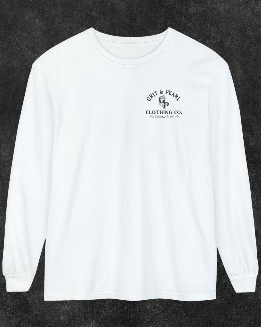 GRIT AND PEARL LONG SLEEVE - BLACK X WHITE X SANDSTONE GREEN