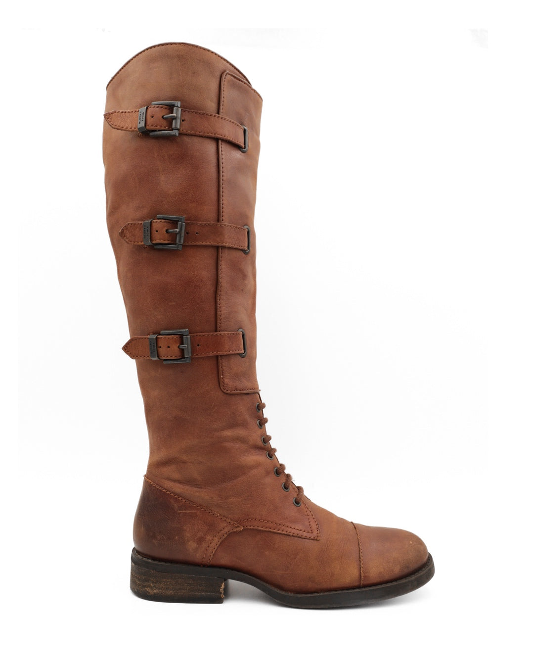 VINCE CAMUTO FENTON LEATHER RIDING BOOTS